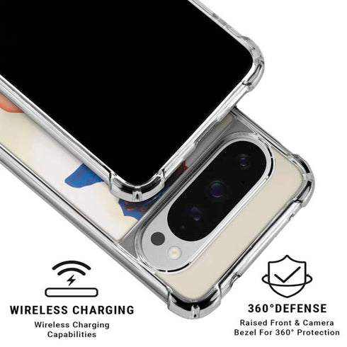 Betty Boop The Police Officer Google Pixel 10 Pro XL Clear Case